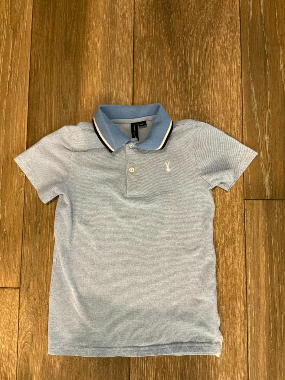 Janie and Jack boys all cotton pique polo shirt size 6